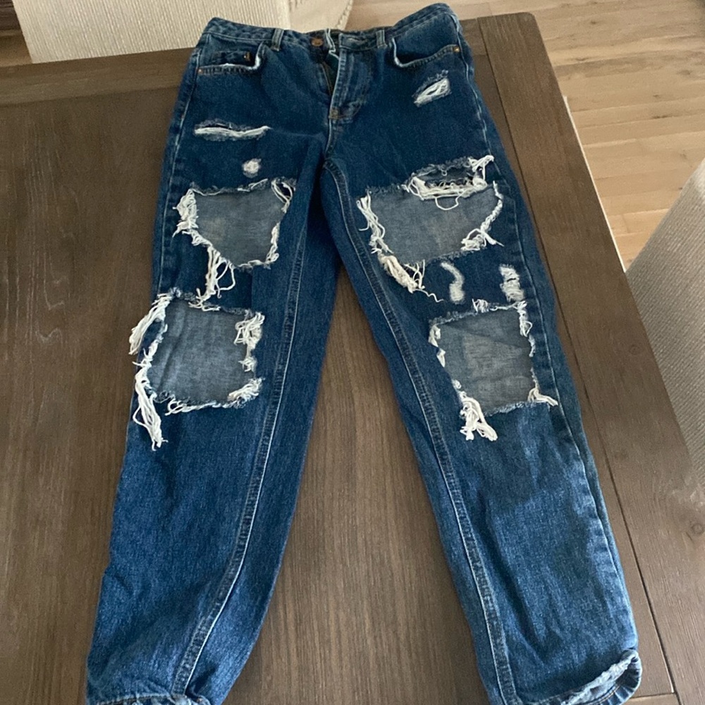 Zara blue jeans